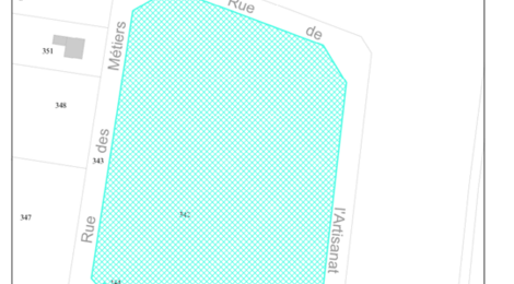 ZA de la Hardt - Terrain de 145 ares à vendre (parcelle 342) : Photo
