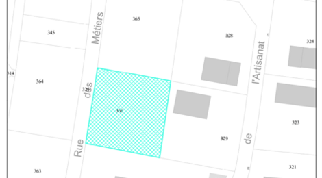 ZA de la Hardt - Terrain de 28,87 ares à vendre (parcelle 366) : Photo