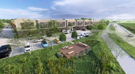 Local d'activité neuf de 351 m², avec espace de bureau, à vendre : Photo
