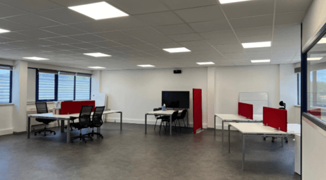 Plateau de bureaux de 107 m² à louer : Photo