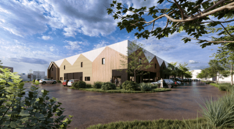 Local d'activité neuf de 100 m² à vendre : Photo