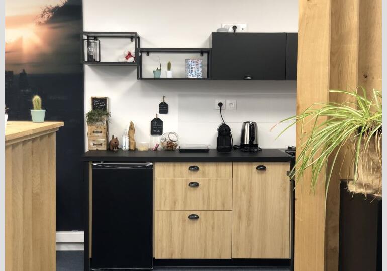 Kitchenette - Coworking Oxygène Commercial