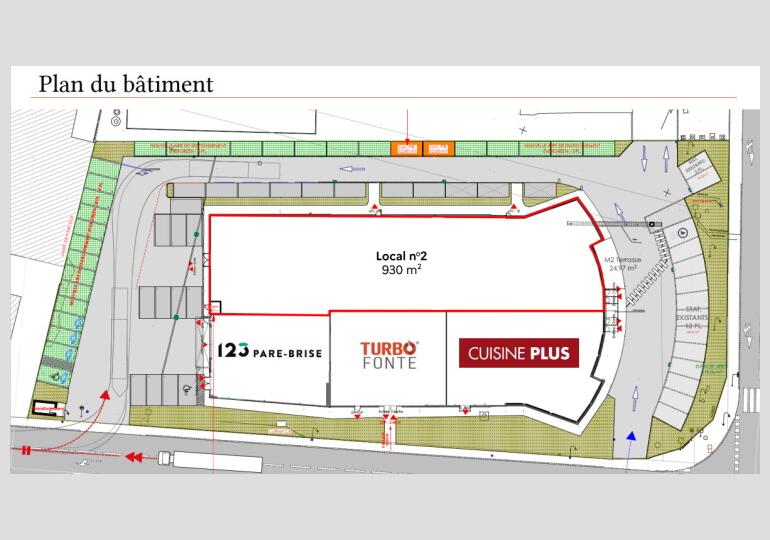 Plan Local commercial , Wittenheim