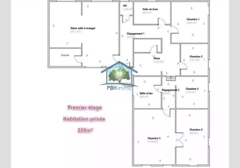 Engwiller Restaurant Plan etage