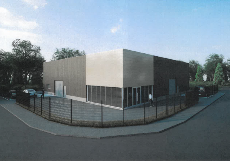 Bâtiment commercial ou industriel 640m²